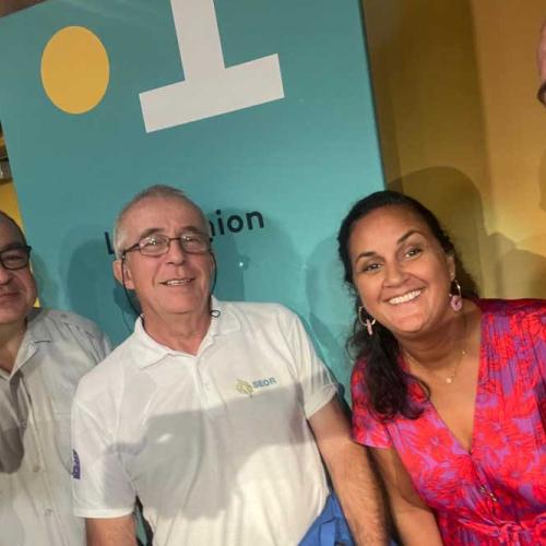 Paul Ferrand, Directeur adjoint du Parc national de La Réunion, à l'antenne de Réunion la 1ere avec l'ARB, la SEOR et la Mairie de La Possession