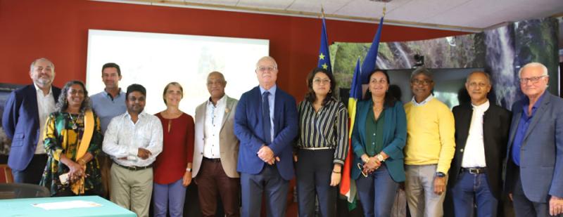 De nombreux partenaires et invités d'honneur ont participé à la cérémonie de remise des prix du concours Zerbaz péi  © Parc national de La Réunion