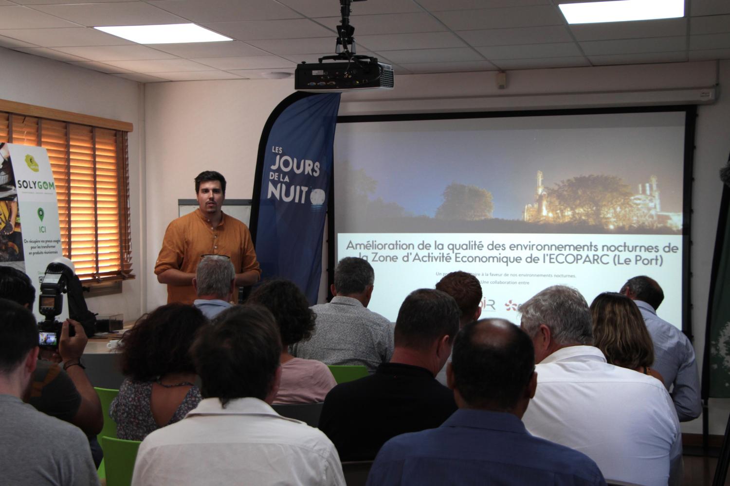 Réunion de lancement des diagnostics d'éclairage sur site industriel © Parc national de La Réunion