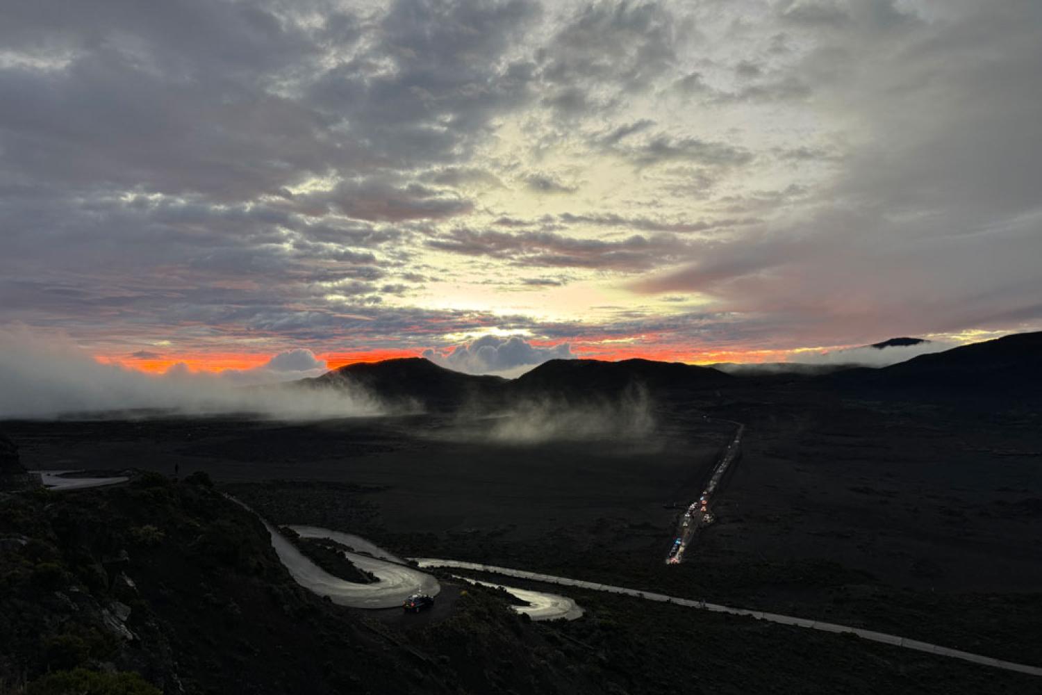La Plaine des Sables aux aurores © M. Dijoux - Parc national de La Réunion