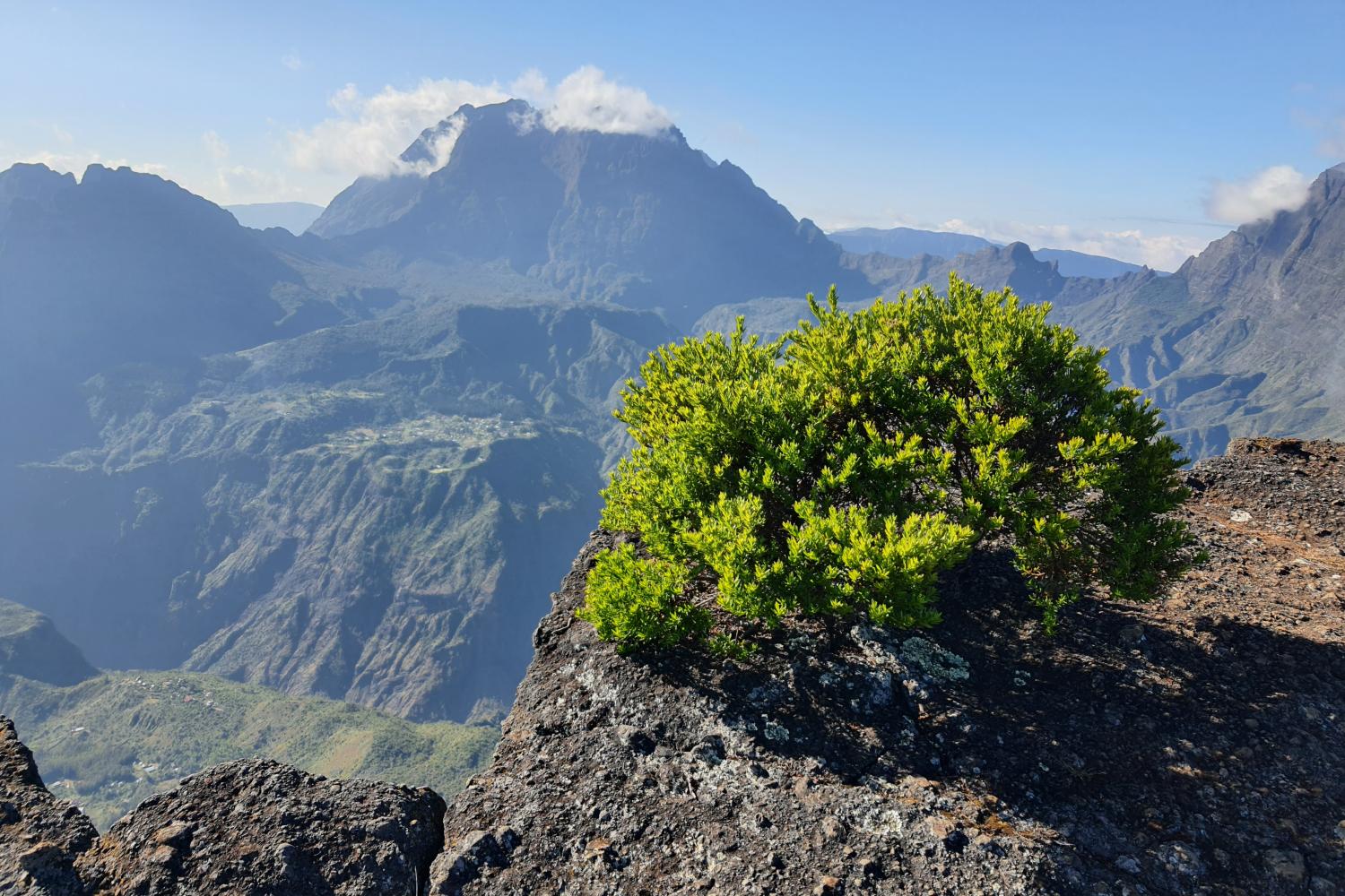 Vue sur le Maïdo © Janik Payet - Parc national de La Réunion